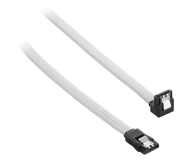CableMod ModMesh SATA 3 kątowy 60cm - biały - 1179506 - zdjęcie 2